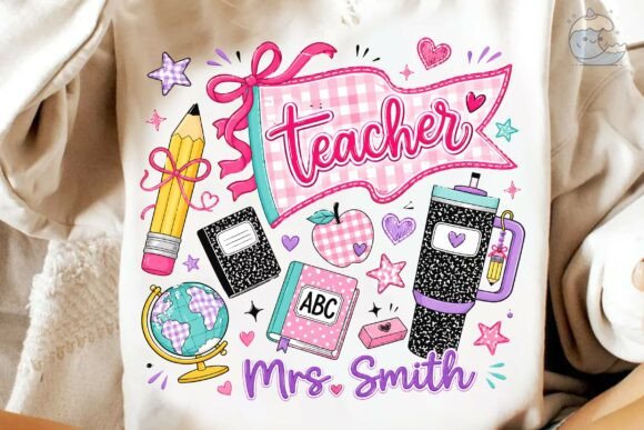 Download Teacher School Supplies Clipart PNG - Art Collection