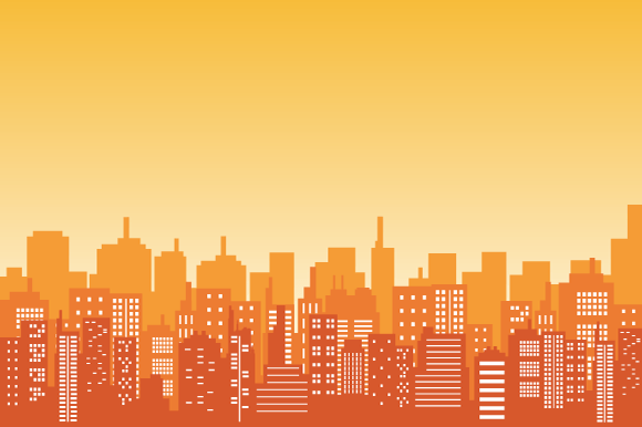 Download City Background with Apartment Buildings - Art Collection