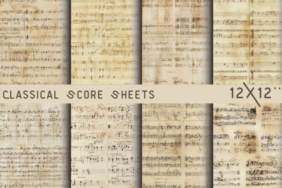 Download Classical Score Sheets Symphony Notes - Classic Collection