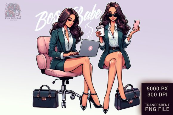 Download Girl Boss Entrepreneur Businesswoman Art - Art Collection