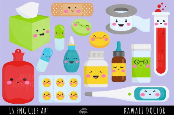 Download KAWAII DOCTOR, PILLS Clipart, Medicine - Art Collection