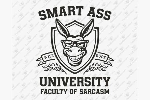 Download Smart Ass University Campus Parody Pun - Art Collection