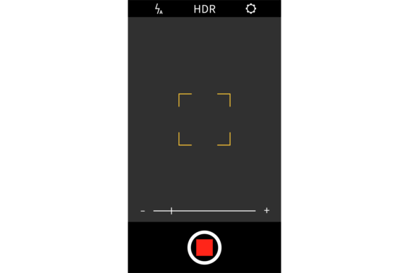 Download Smartphone Camera Interface. Recording V - Art Collection
