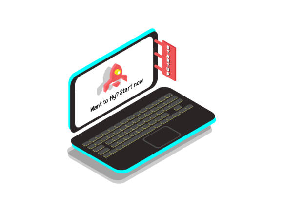 Download Isometric Startup Illustration - Art Collection