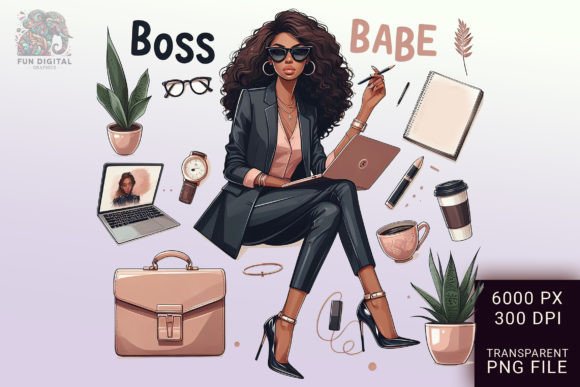 Download Girl Boss Entrepreneur Businesswoman Art - Art Collection