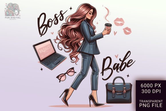 Download Girl Boss Entrepreneur Businesswoman Art - Art Collection
