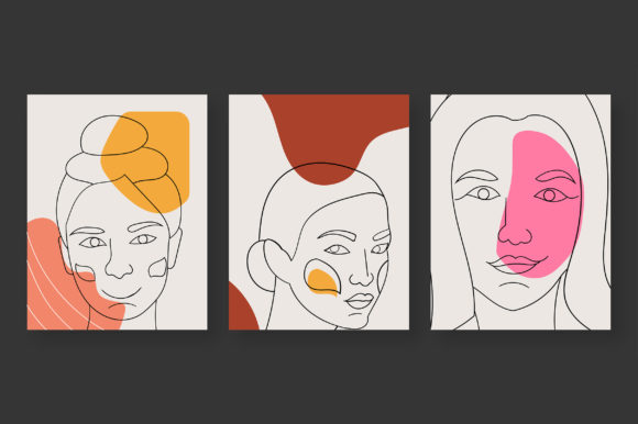 Download Women Line Art Poster Illustration - Art Collection
