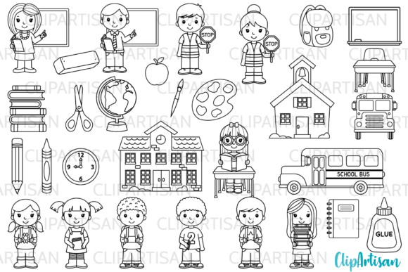 Download Back to School, Classroom Clip Art - Art Collection