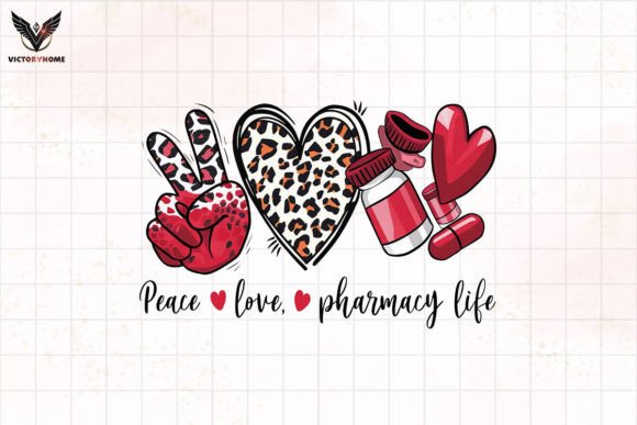 Download Peace Love Pharmacy Life Clipart PNG - Art Collection