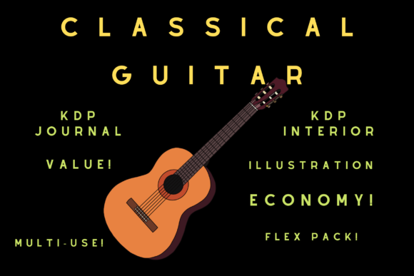 Download Classical Guitar KDP Journal Pack - Classic Collection