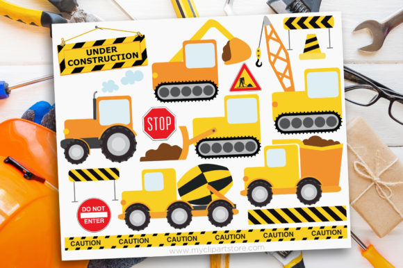 Download Yellow Construction Clipart - Art Collection