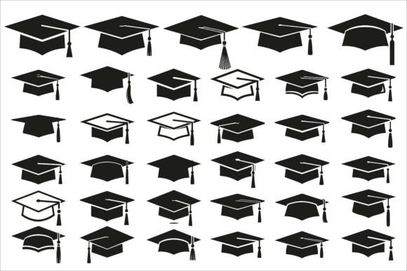 Download Graduation Hat Icon Vector Classic - Classic Collection
