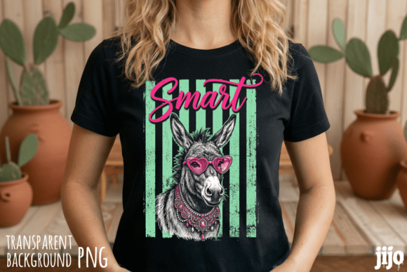 Download Smart Donkey Glasses Trendy PNG - Art Collection