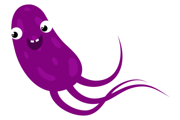 Download Bacteria Mascot. Epidemic Disease Cartoo - Art Collection