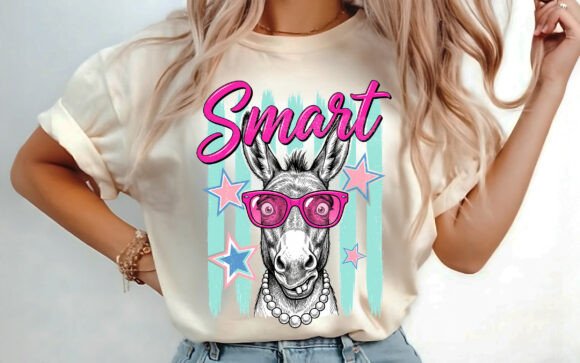 Download Striped Smart Ass Funny Donkey Shirt Png - Art Collection