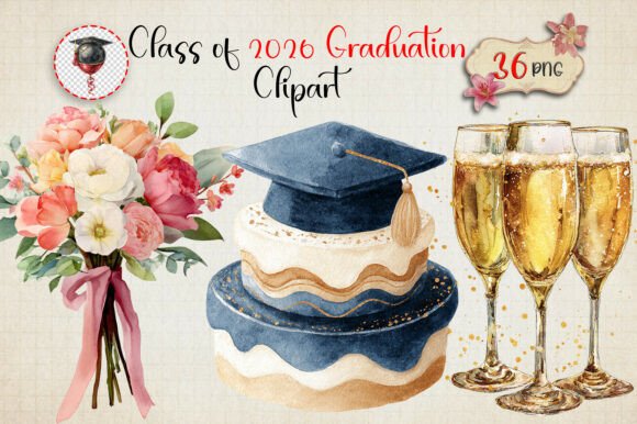 Download Class of 2026 Graduation Clipart - Art Collection