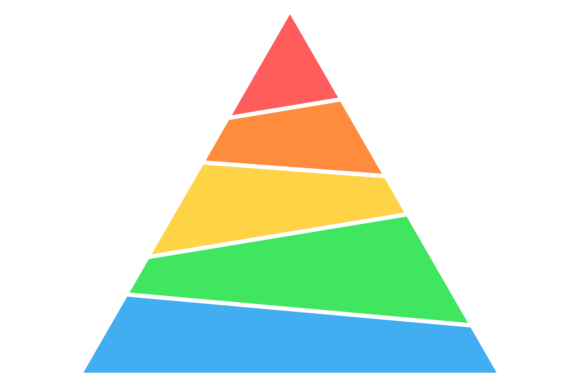 Download Layer Diagram Template. Color Pyramid. P - Diagram Collection